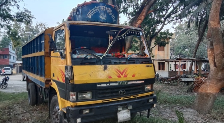 শিশুকন্যার সামনে ট্রাকচাপায় প্রাণ হারালেন মা